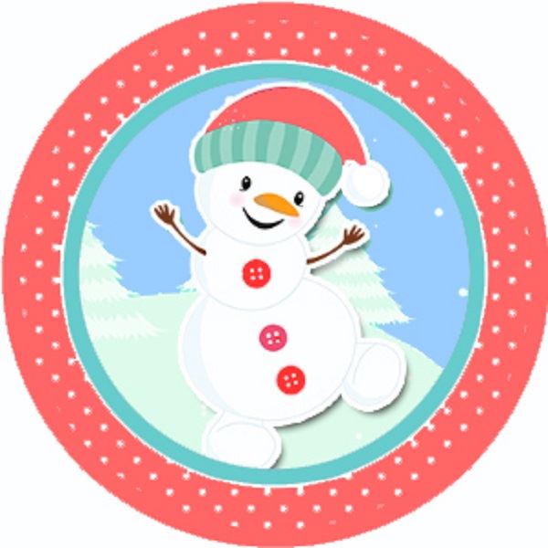 144 Snowman Magic 30mm Children's Christmas Reward Stickers for Teachers or Parents