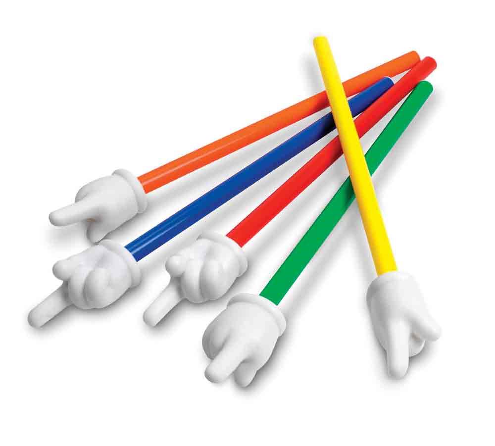 Learning Resources 1 x 37.5cm Whiteboard Hand Pointers (Single)