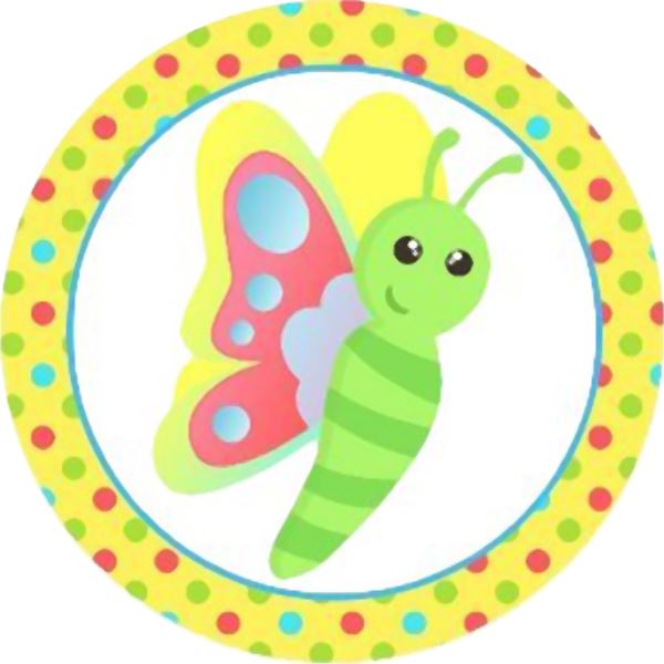 144 Summer Bugs 30mm Reward Stickers for Teachers, Parents and Spring Party Bags
