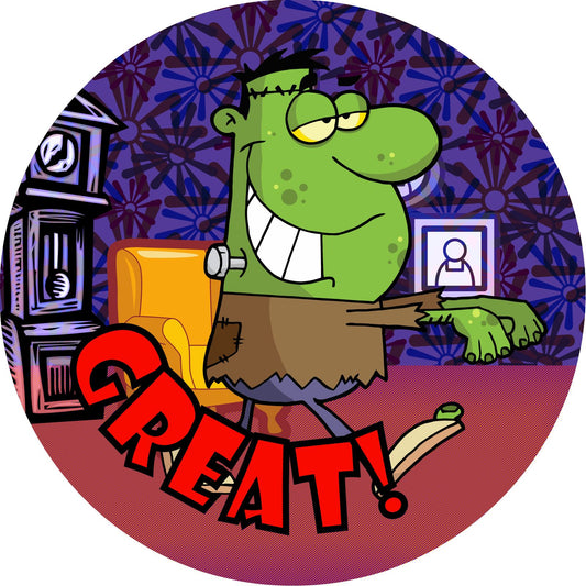 144 Halloween Praise Words (Pack 2) 30mm Round Children's Reward Stickers for Teachers or Parents