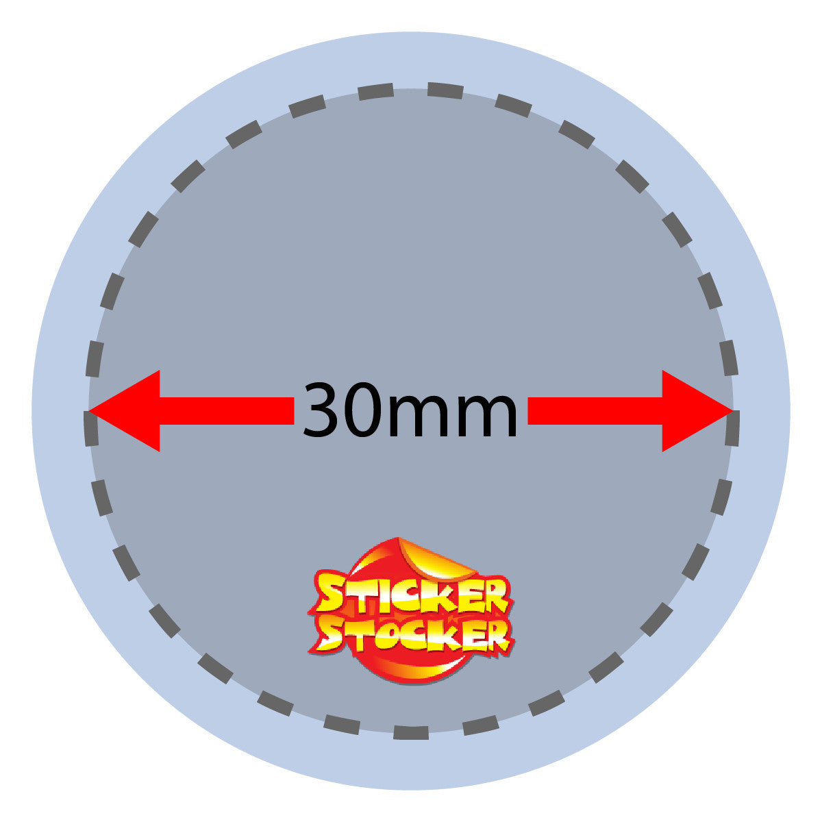Sticker Stocker - 144 Brave for the Radiographer 30mm Reward Stickers for Nurses, Doctors or Dentists