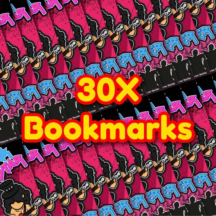 30 Reading Rockstar Classroom Reading Reward Bookmarks Ideal for School Teachers