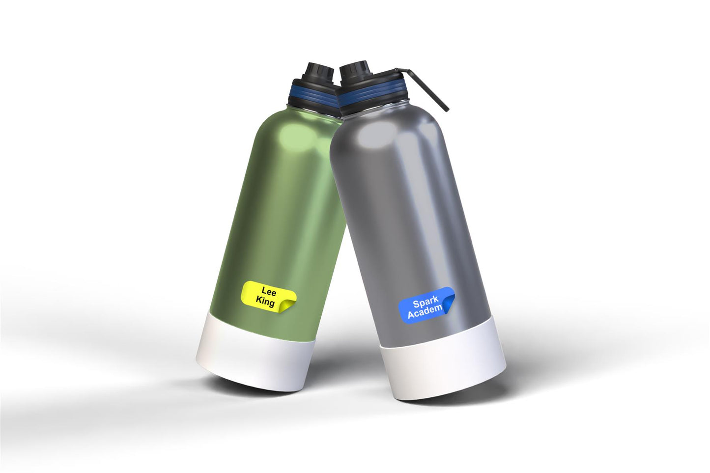 Personalised No-Iron Name Labels for School Clothing & Stationery – 30 mm x 13 mm (Pack of 48)