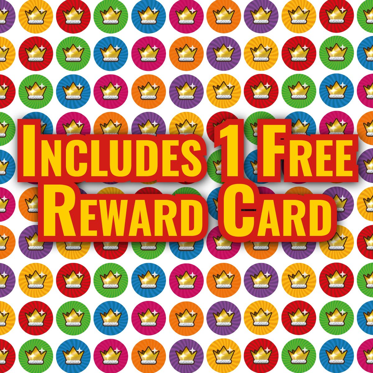 900 Mini Colourful Crown Award Dots 10mm Spot Reward Stickers for Teachers and Planner Charts