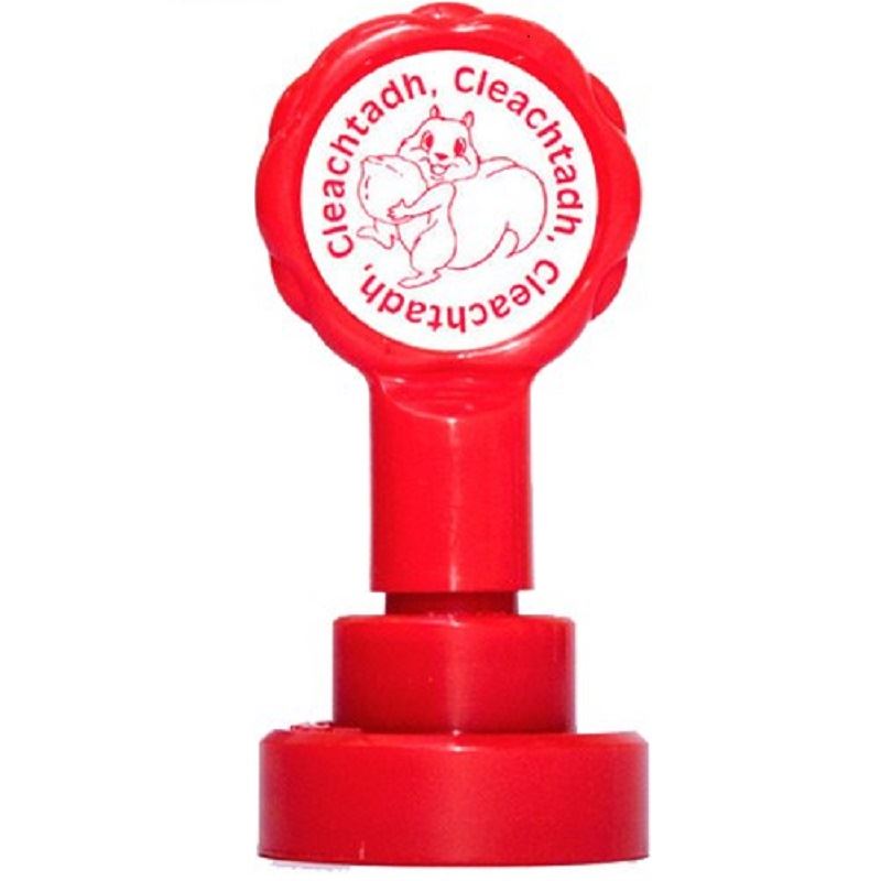 Cleachtadh - Gaelic Self inking teacher reward xstamper xclamations stamp