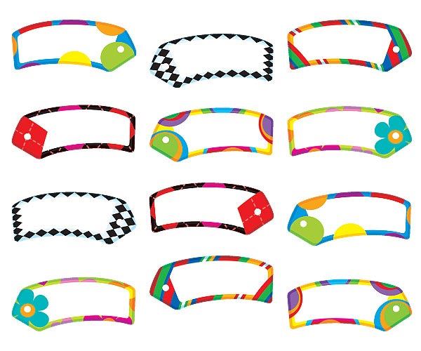 Terrific Tags - Pin up classic display accents - Variety Pack