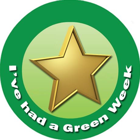 144 Green Week (Its Good to be Green) 30mm Children's Reward Stickers for Teachers or Parents
