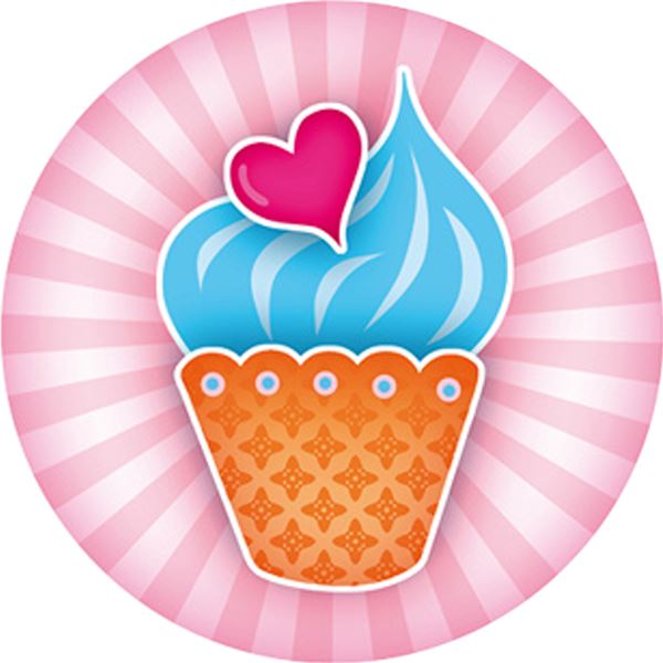144 Sweet Summer Ice Cream 30mm Reward Stickers for Teachers, Parents, Party Bags