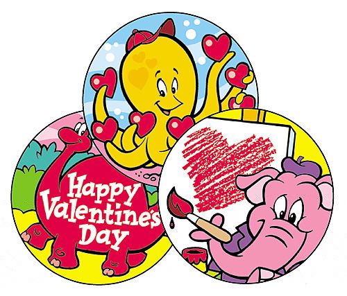 60 TREND Valentine's Day (Chocolate Cherry) Scratch n Sniff Reward Stickers