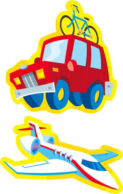 Vacation Sensation (sunscreen) Scratch 'n' Sniff Reward Stickers