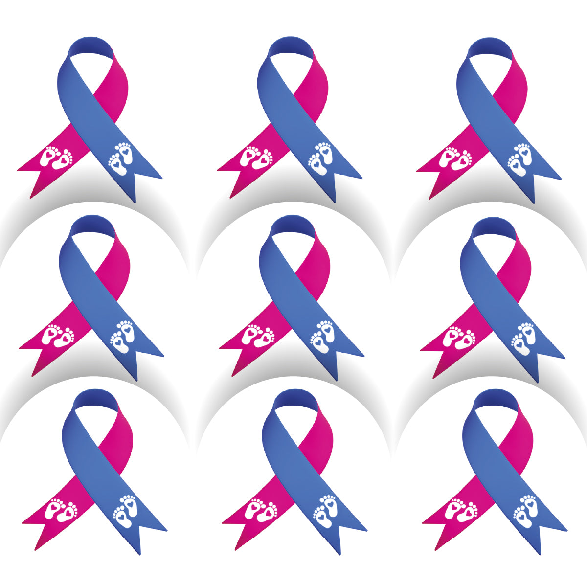 144 Baby Loss Awareness 30mm Reward Stickers for School Teachers, Parents and Nursery