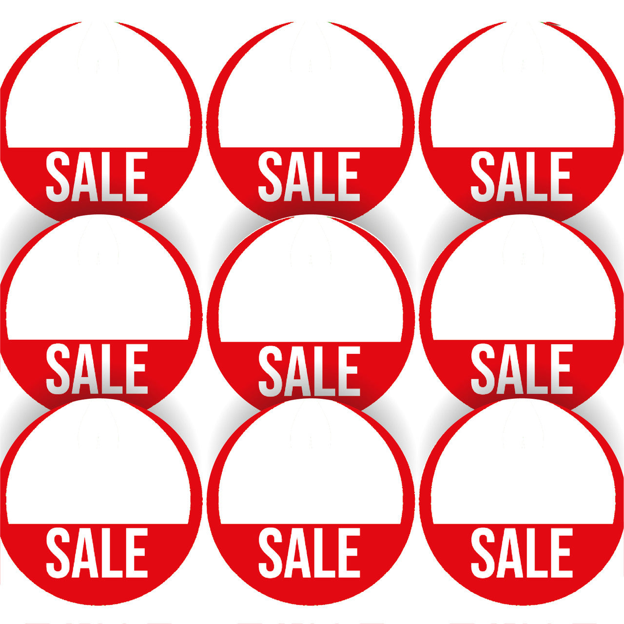144 SALE 30mm Glossy Stickers Product Gift Packaging Seal Labels