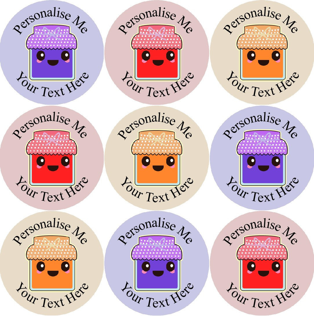 Sticker Stocker -144 Personalised We're Jammin' Homemade Jam Labels