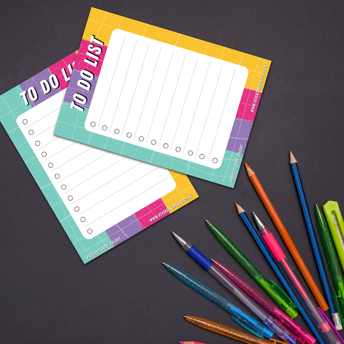A5 To Do List 100 Sheet Pad - for teachers, parents, students - lesson planning, organisation