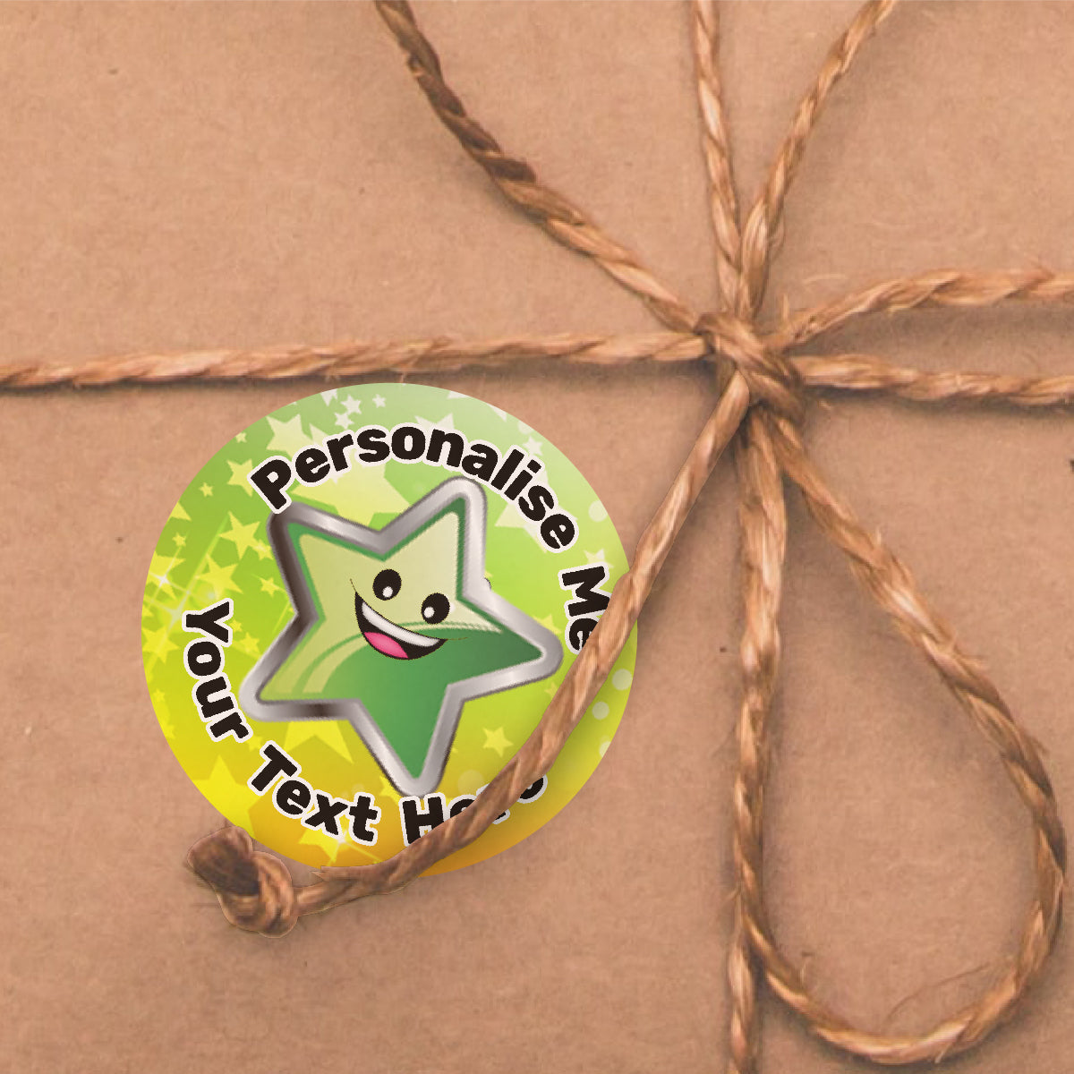 144 Personalised Superstar 30mm Reward Stickers for School Teachers, Parents and Nursery