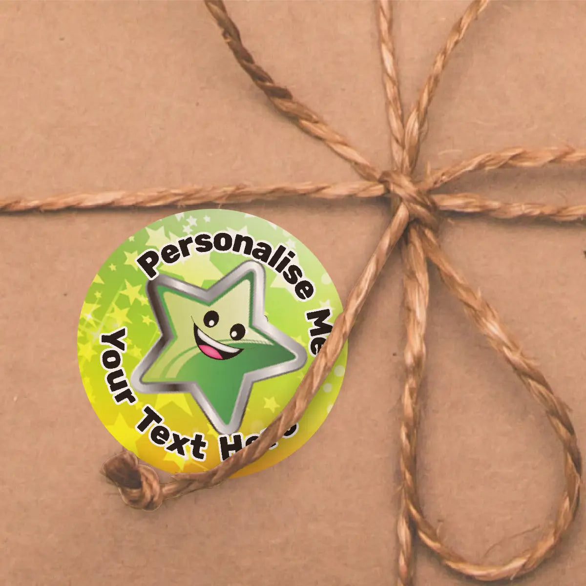 144 Personalised Superstar 30mm Reward Stickers for School Teachers, Parents and Nursery