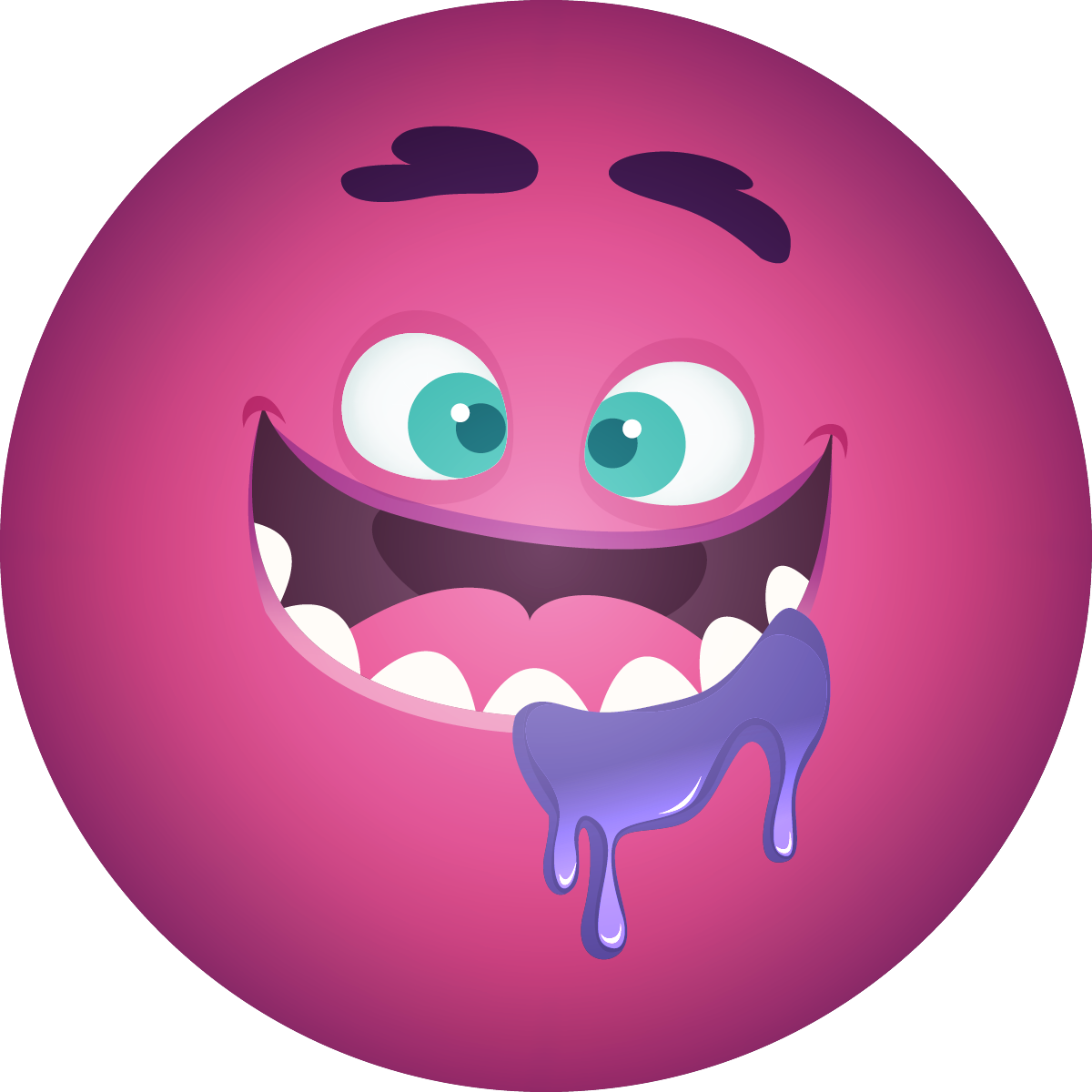 Sticker Stocker - 120 Mixed Berry Monster 30mm Scented Reward Stickers for Teachers, Parents and Party Bags
