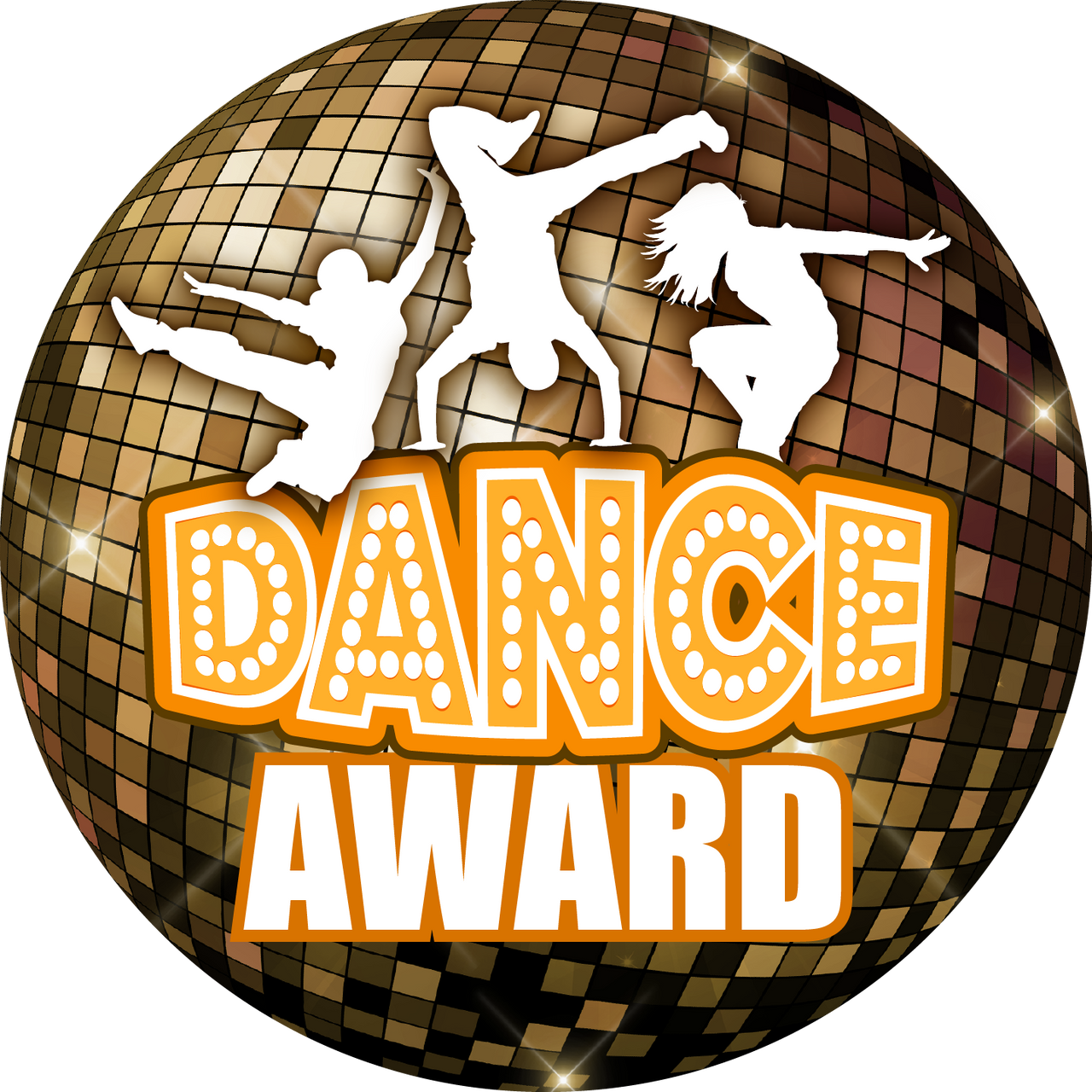 144 Dance Awards - 30mm - Glossy Reward Stickers for Teachers & Parents