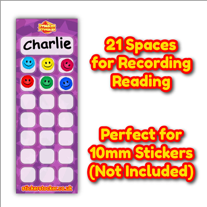 Sticker Stocker - 30 Reading Owls Classroom Reading Reward Bookmarks Ideal for School Teachers