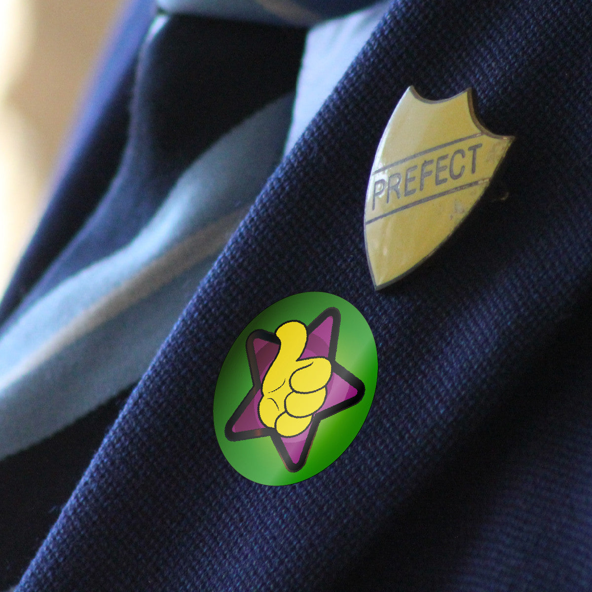 Teacher Reward Stickers Thumbs Up Stars