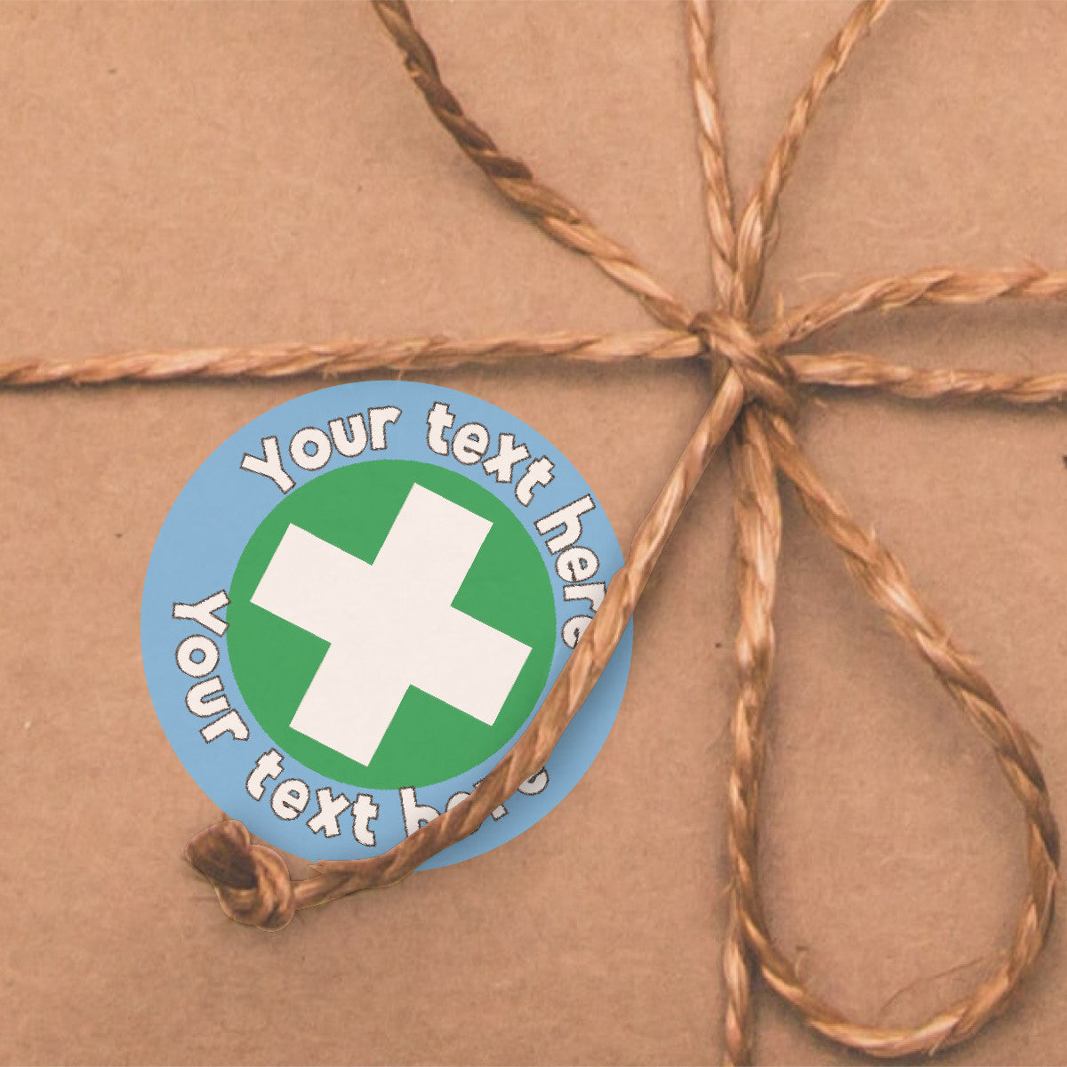 144 Personalised First Aid 30mm Reward Stickers for School Teachers, Parents, Doctors and Hospitals