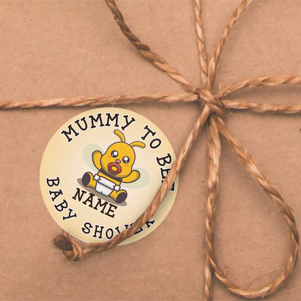 144 Mummy To Bee Baby Shower 30mm Reward Stickers for School Teachers, Parents and Nursery