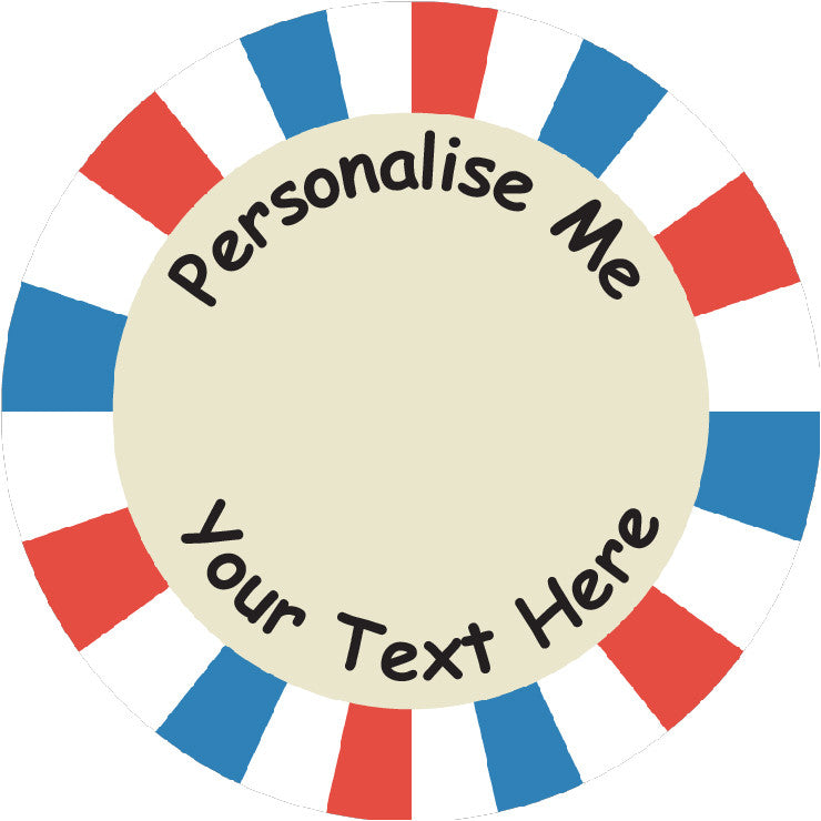 Sticker Stocker - 144 Personalised Rock Candy 30mm Reward Stickers for School Teachers, Parents and Nursery