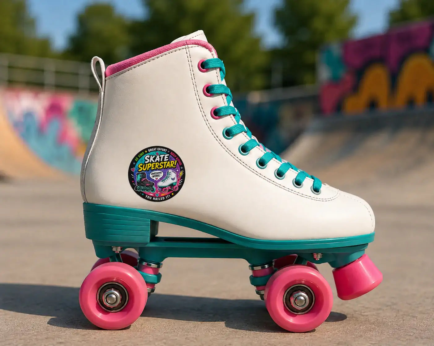 144 Skatepark Awards Children's Reward Stickers - 30mm - Parents, Skateparks