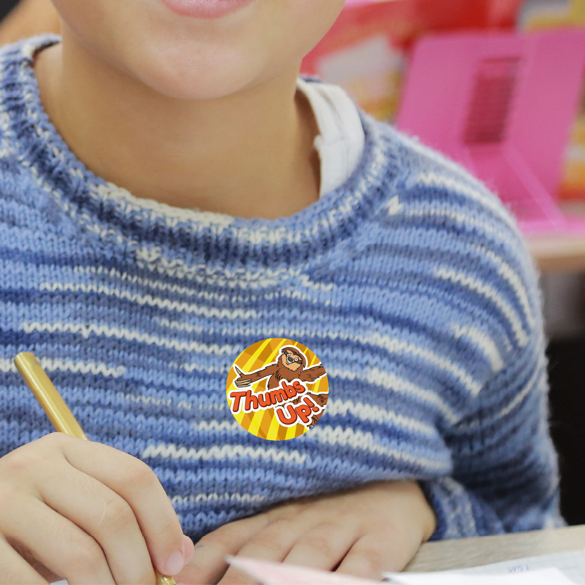 Sticker Stocker 1008 Reward Stickers - Animal Praise Words 30mm Mega Reward Sticker Pack for Teachers & Parents