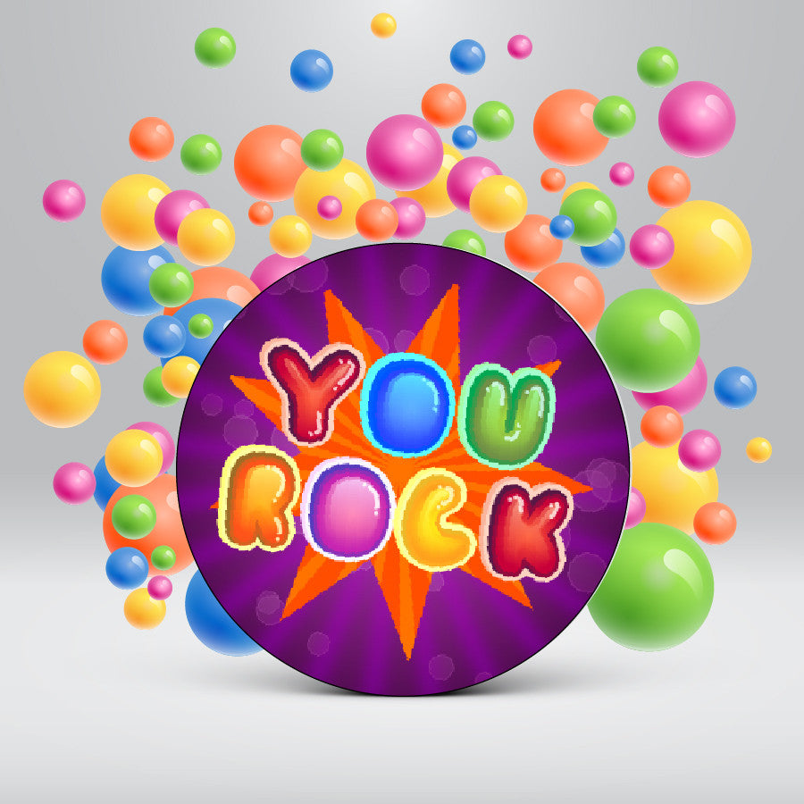 Sticker Stocker - 144 Positive Praise Words - 30mm - Glossy Reward Stickers for Teachers & Parents