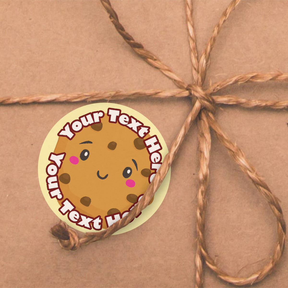120 Chocolate Scented Personalised Stickers - Smart Cookie - Personalised 30 mm Scented Stickers - For Teachers Nursery Parents