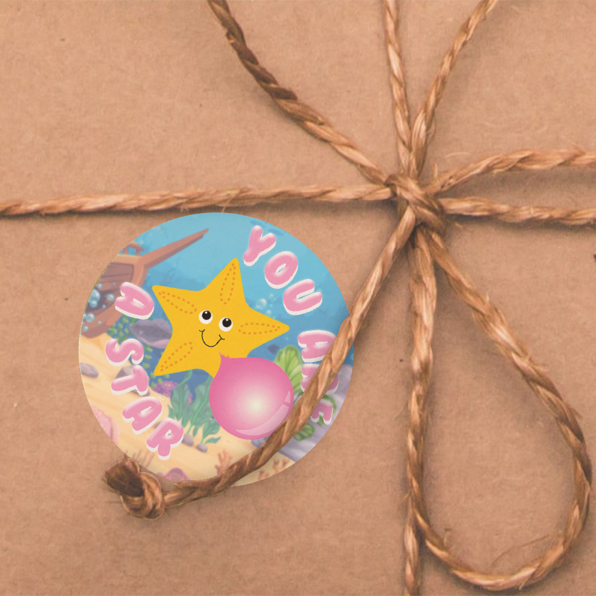 Sticker Stocker - 120 Bubble gum Buddies 30mm Scented Reward Stickers for Teachers, Parents and Party Bags