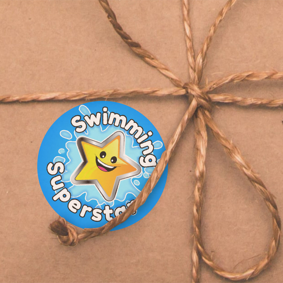 Sticker Stocker 144 Swimming Superstar Rewards 30mm Reward Stickers for Teachers, Parents and Party Bags