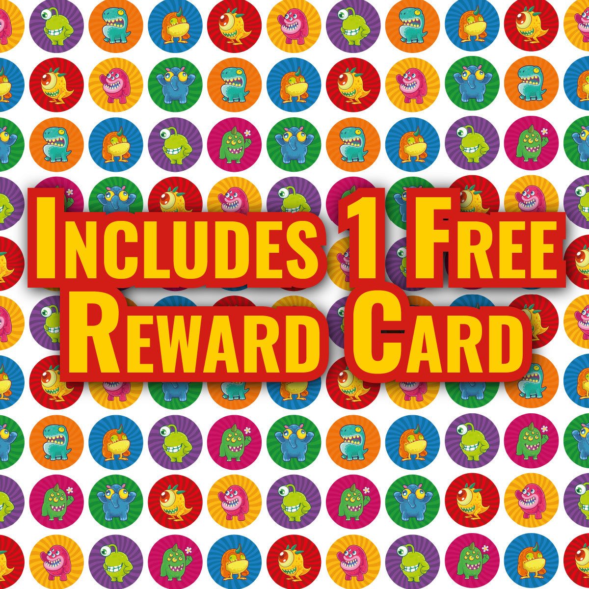 Sticker Stocker -900 Colourful Mini Monsters Dots 10mm Glossy Teacher Reward Stickers Spot Stickers Journal Stickers