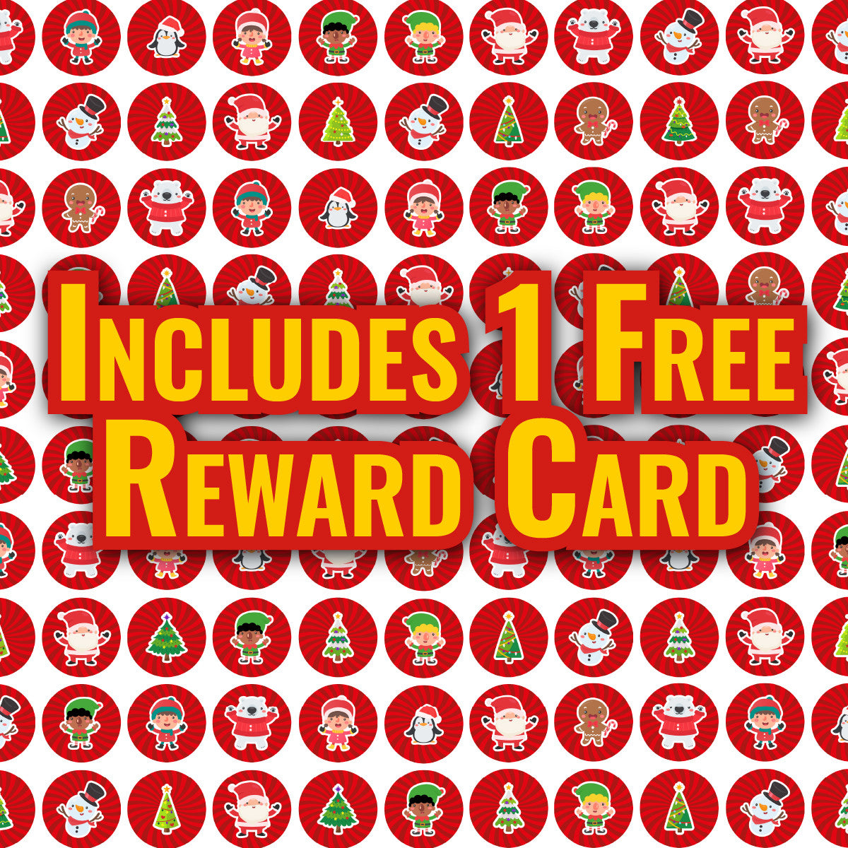 Sticker Stocker - 900 Mini Christmas Friends 10mm Spot Stickers for Teachers and Planners