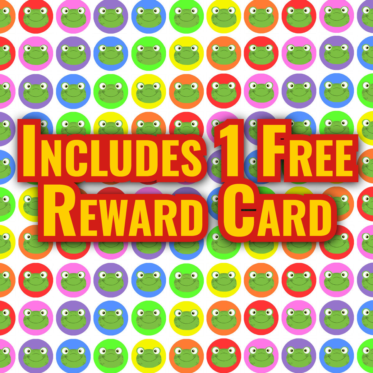 Sticker Stocker 900 Colourful Mini Frog Faces 10mm Spot Reward Stickers for Teachers and Planner Charts