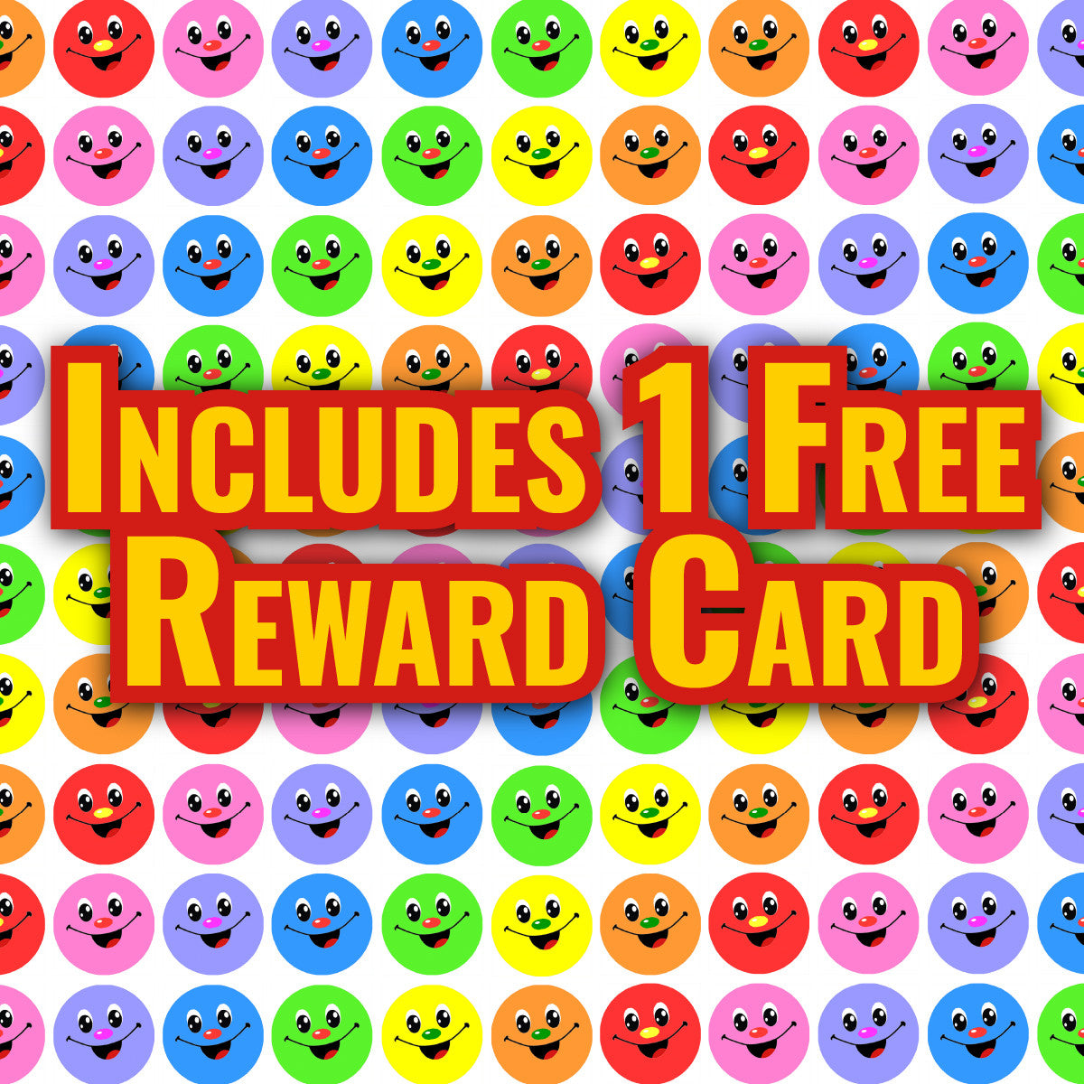 Sticker Stocker 900 Colourful Smiles Mini Dot 10mm Spot Reward Stickers for Teachers and Planner Charts