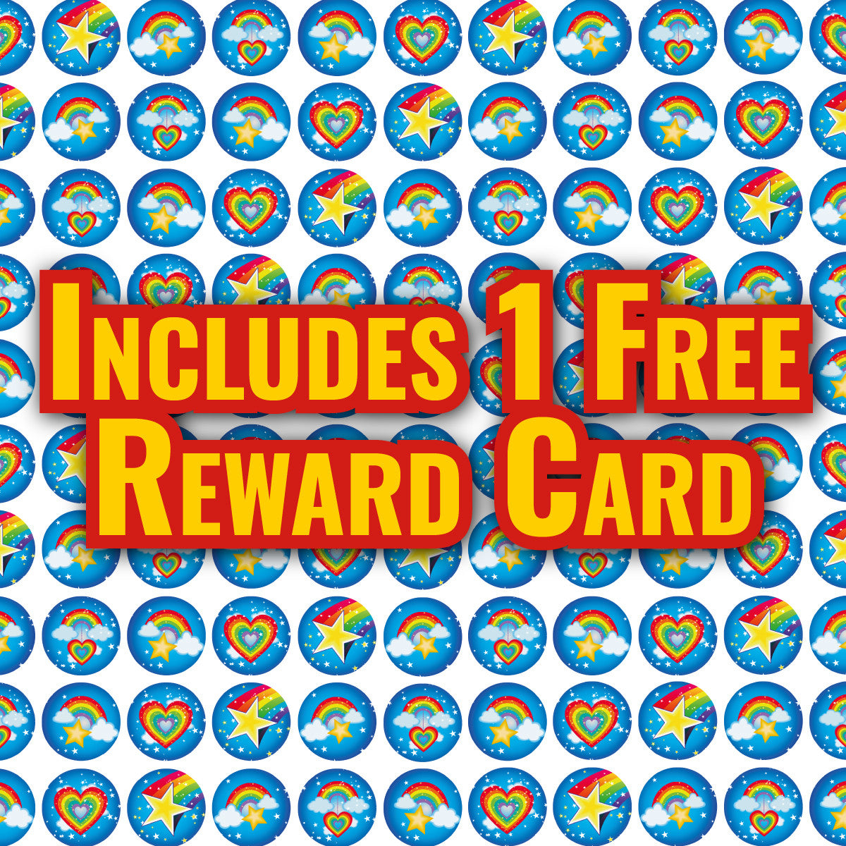 Sticker Stocker - 900 Mini Rainbow Star Award Dot 10mm Spot Reward Stickers for Teachers and Planner Charts