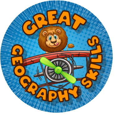 Sticker Stocker - 144 Geography Adventure 30mm Stickers Glossy Reward Stickers for School Teachers, Parents and Nursery