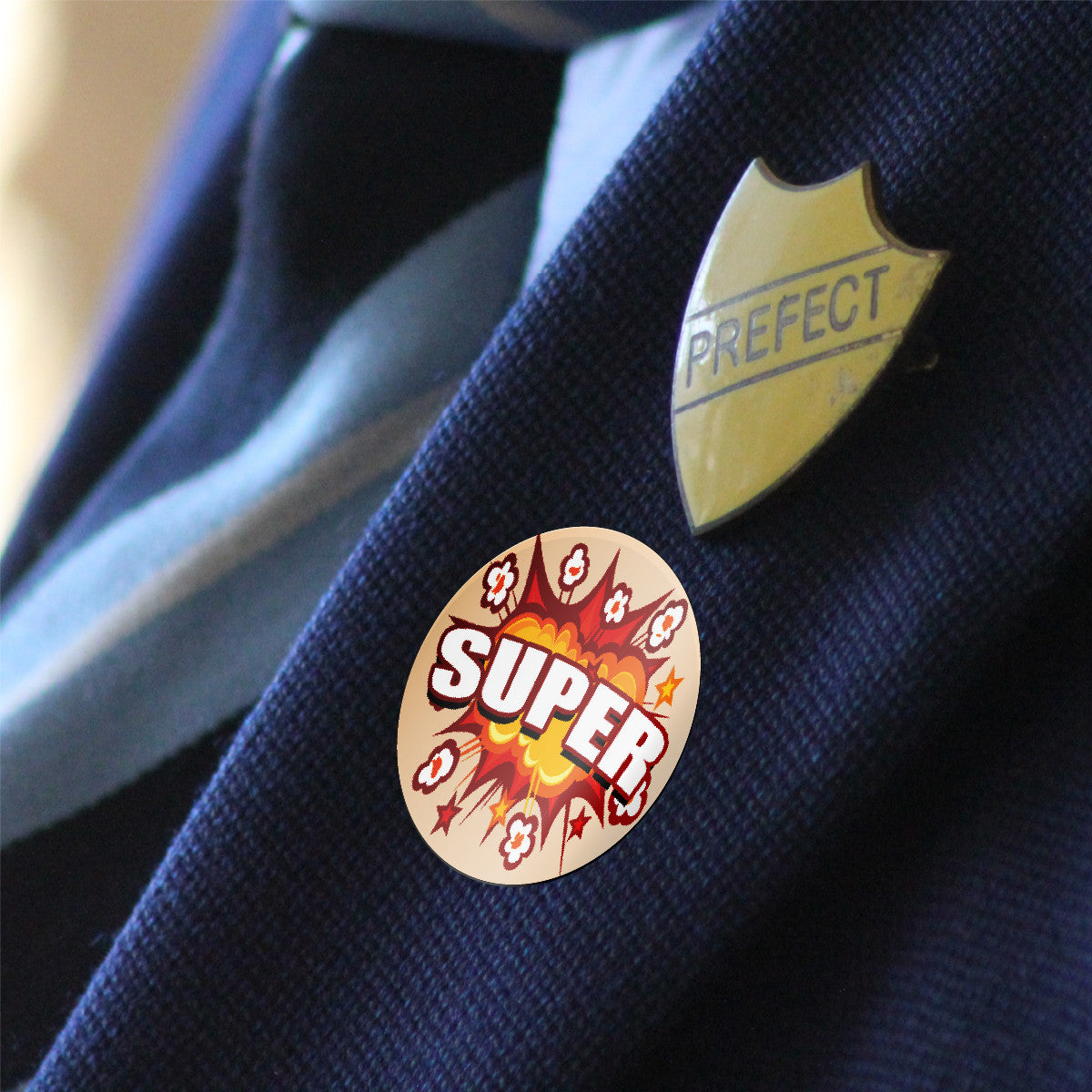 Sticker Stocker 120 Popcorn Praise Words 30mm Popcorn Scented Reward Stickers for Teachers, Parents and Party Bags