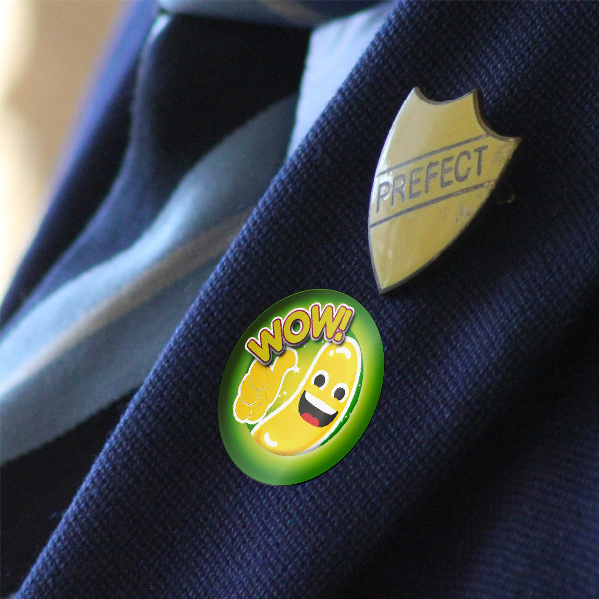 120 Cool Beans Jellybean Scented 30mm Reward Stickers for Teachers, Parents and Party Bags