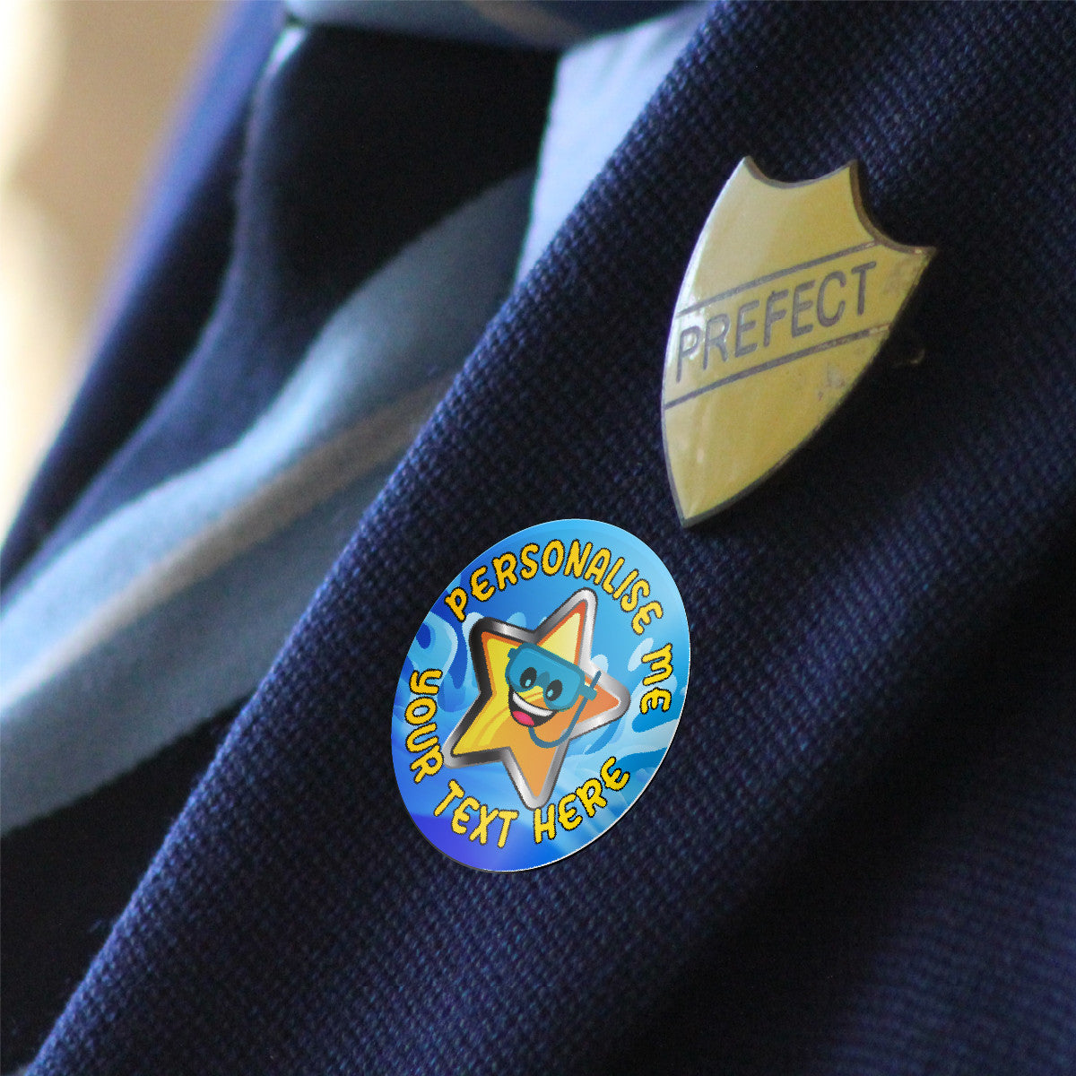 144 Personalised 30mm Swimming Children Reward Stickers for Swim School Teachers