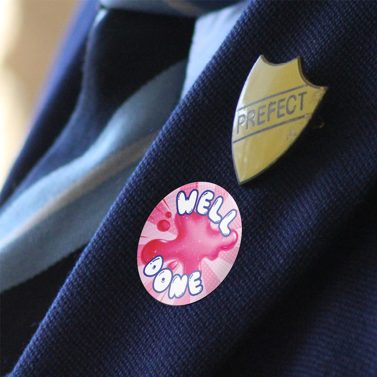 Sticker Stocker - 120 Bubblegum Well Done 30mm Scented Reward Stickers for Teachers, Parents and Party Bags