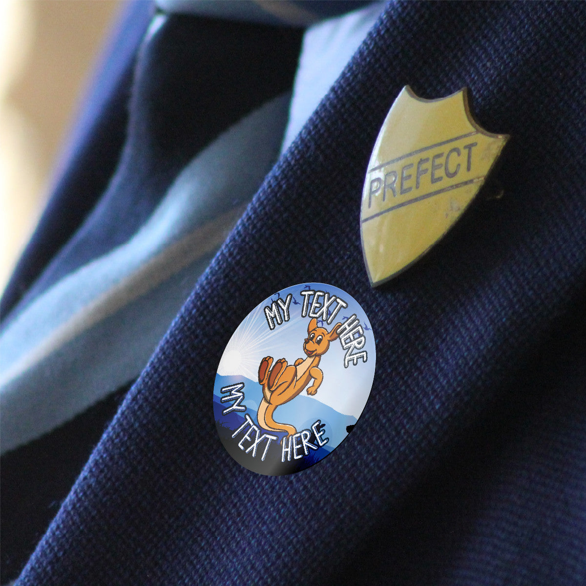 Sticker Stocker 144 Personalised Kangaroo 30mm Reward Stickers for School Teachers, Parents and Nursery