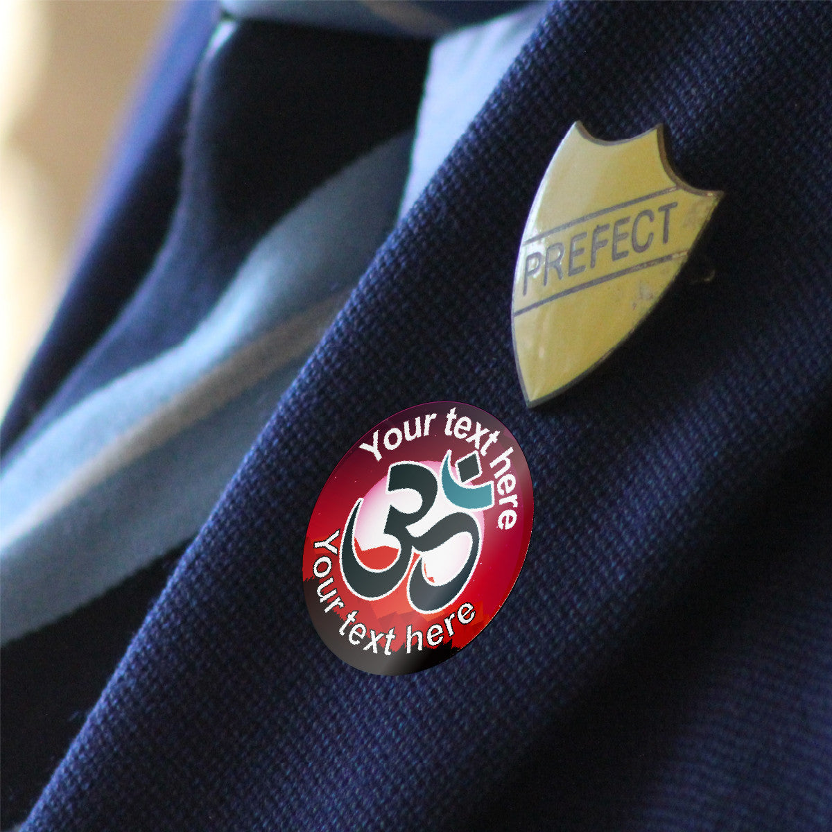 144 Personalised 30mm Buddhism Children Reward Stickers for School Teachers, Parents and Nursery