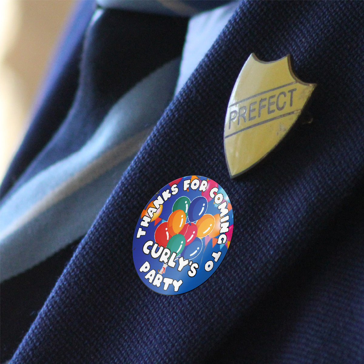 144 Personalised Birthday Party 30mm Reward Stickers for School Teachers, Parents and Nursery