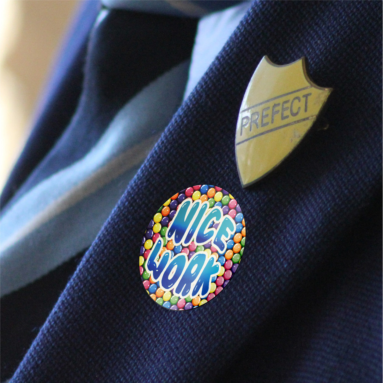 Sticker Stocker - 120 Bubblegum Praise Words 30mm Scented Reward Stickers for Teachers, Parents and Party Bags