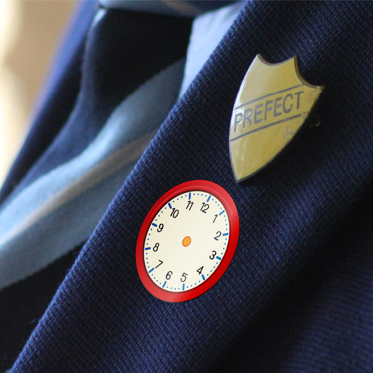 144 Blank Clocks - 30mm - Glossy Reward Stickers for Teachers & Parents
