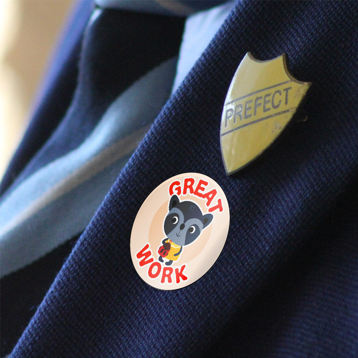 Sticker Stocker 144 Animal Activity Praise Words Stickers - 30mm - Glossy Reward Stickers for Teachers & Parents