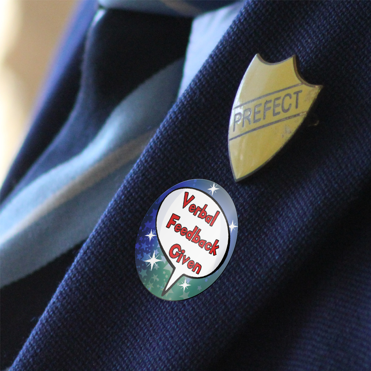 Sticker Stocker 144 Verbal Feedback Given 30mm Reward Stickers for Teachers, Parents and Party Bags
